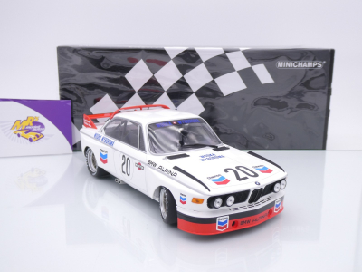 Minichamps 155732620 # BMW Alpina 3.0 CSL #20 24h Spa 1973 " Brun Kocher " 1:18