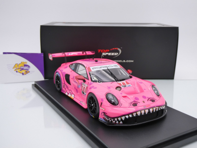 Top Speed TS0617 # Porsche 911 GT3 #77 Road America 2024 " ROXY AO Racing " 1:18