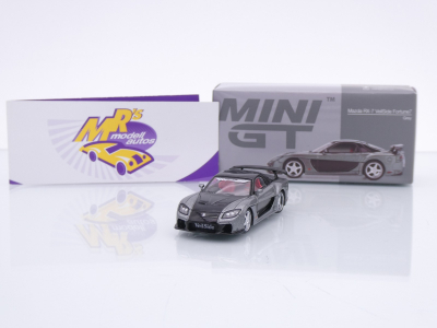 TSM MINI GT MGT01057-L # Mazda RX7 FD3S VeilSide Fortune " graumetallic-schwarz " 1:64