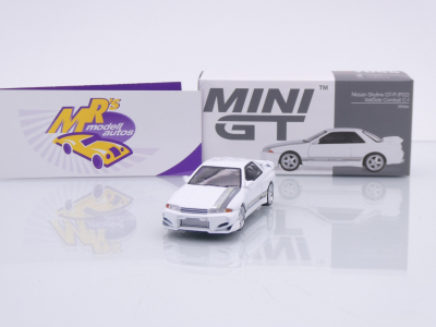 TSM MINI GT MGT01066-R # Nissan Skyline GT-R (R32) VeilSide Combat " weiß " 1:64