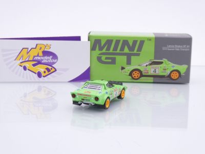 Preview: TSM MINI GT MGT01050-L # Lancia Stratos HF Rallye Spanien 1979 " Llopis " 1:64