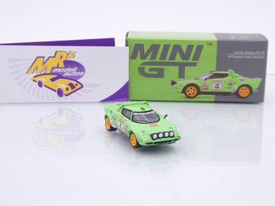 Preview: TSM MINI GT MGT01050-L # Lancia Stratos HF Rallye Spanien 1979 " Llopis " 1:64