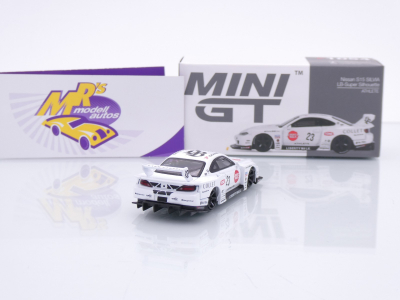 Preview: TSM MINI GT MGT01054-R # Nissan Silvia S15 LB-Super Silhouette " Liberty Walk Athlete " 1:64