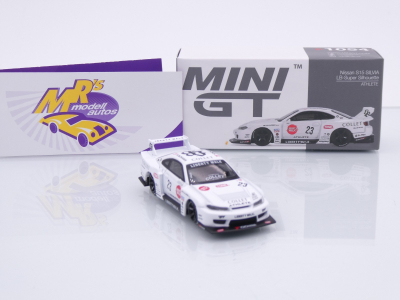 Preview: TSM MINI GT MGT01054-R # Nissan Silvia S15 LB-Super Silhouette " Liberty Walk Athlete " 1:64
