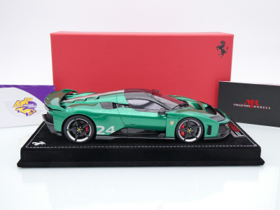 Preview: MR Collection FE045E # Ferrari F80 Hybrid Baujahr 2025 " Green Jewel Livery " 1:18