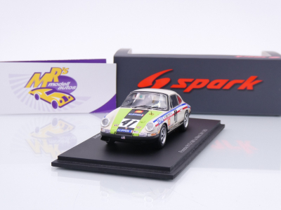 Spark S9742 # Porsche 911S #41 10th 24h Le Mans 1969 " Gaban - Y. Deprez " 1:43