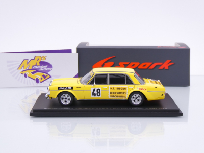 Preview: Spark S5893 # Mercedes-Benz 300 SEL AMG #48 Test 24h Le Mans 1972 " Hans Heyer " 1:43