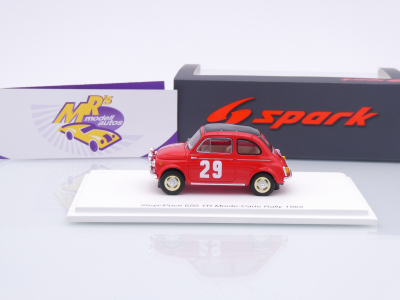 Preview: Spark S2133 # Steyr-Puch 650 TR #29 Rallye Monte Carlo 1965 " Z. Sobieslaw - O. Kazimierz " 1:43