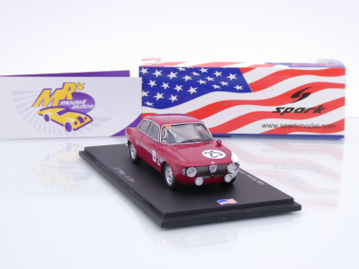 Preview: Spark US379 # Alfa Romeo Giulia Sprint GTA #25 24h Daytona 1968 " E. Pinto - S. Dini " 1:43