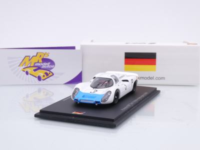 Spark SG822 # Porsche 907 #3 1000km Nürburgring 1968 " Herrmann Stommelen " 1:43