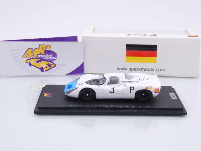 Preview: Spark SG822 # Porsche 907 #3 1000km Nürburgring 1968 " Herrmann Stommelen " 1:43