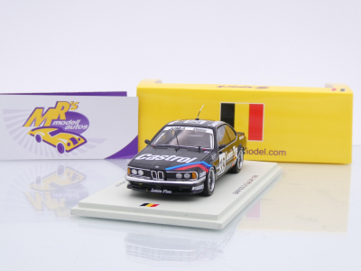 Spark SB669 # BMW 635 CSi #18 24h Spa 1986 " Castrol / Boutsen - Heyer " 1:43