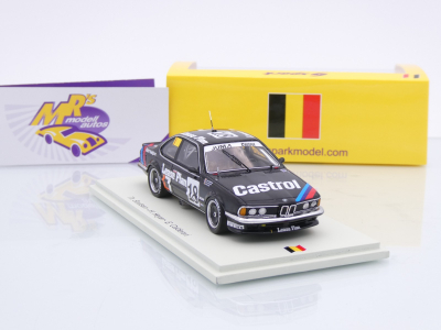 Preview: Spark SB669 # BMW 635 CSi #18 24h Spa 1986 " Castrol / Boutsen - Heyer " 1:43