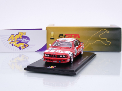 Spark 43SPA1983 # BMW 635 CSi Winner 24h Spa 1983 " Bastos / Heyer  Hahne " 1:43