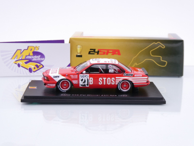 Preview: Spark 43SPA1983 # BMW 635 CSi Winner 24h Spa 1983 " Bastos / Heyer  Hahne " 1:43