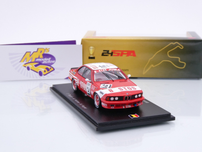 Preview: Spark 43SPA1983 # BMW 635 CSi Winner 24h Spa 1983 " Bastos / Heyer  Hahne " 1:43