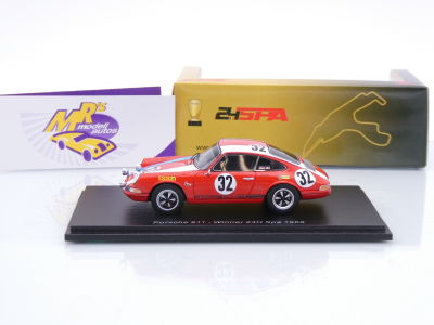 Preview: Spark 43SPA1968 # Porsche 911 Winner 24h Spa 1968 " Kauhsen - Kelleners " 1:43