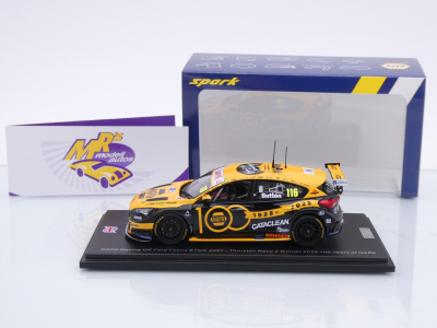 Preview: Spark UK027 # Ford Focus #116 Winner Thruxton BTCC 2025 " NAPA / Sutton " 1:43