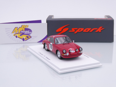 Preview: Spark S5580 # Porsche 911 T/R #116 2nd Rallye Monte Carlo 1968 " P. Toivonen - M. Tinkkanen " 1:43