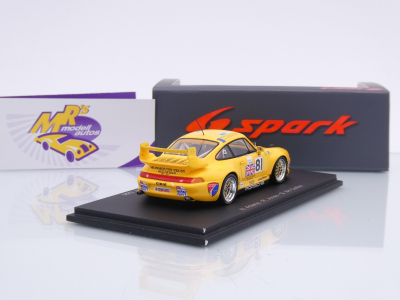 Preview: Spark S9900 # Porsche 911 GT2 #81 17th 24h Le Mans 1995 " Adams - Jones " 1:43