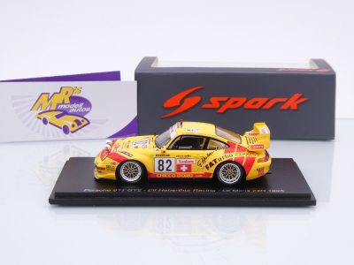 Preview: Spark S9901 # Porsche 911 GT2 #82 24h Le Mans 1995 " ELF Haberthur Racing " 1:43