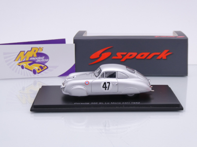 Preview: Spark S9702 # Porsche 356 SL #47 24h Le Mans 1952 " F. Picard - E. Martin " 1:43