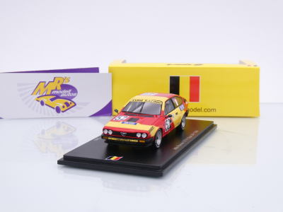 Spark SB423 # Alfa Romeo GTV 6 #52 24h Spa 1984 " Luigi Racing / Zapico " 1:43