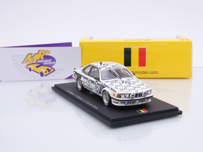 Preview: Spark SB666 # BMW 635 CSi #16 24h Spa 1986 " CiBi Emme / Martin - Witmeur " 1:43