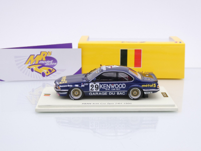 Preview: Spark SB671 # BMW 635 CSi #29 24h Spa 1986 " Kenwood / Giroix - Malcher " 1:43