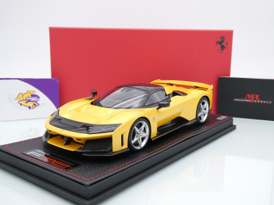 MR Collection FE045B # Ferrari F80 Hybrid Baujahr 2025 " Giallo Triplo Strato " 1:18
