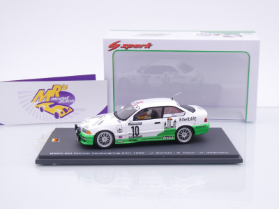Preview: Spark 43NUR1996 # BMW M3 E36 #10 24h Nürburgring 1996 " Scheid Eifelblitz " 1:43