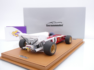 Preview: Tecnomodel TM18-321C # Ferrari 312 B2 South Africa GP 1972 " Clay Regazzoni " 1:18