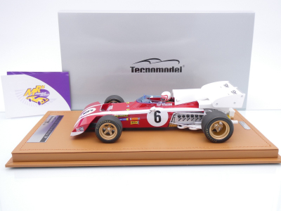 Preview: Tecnomodel TM18-321C # Ferrari 312 B2 South Africa GP 1972 " Clay Regazzoni " 1:18