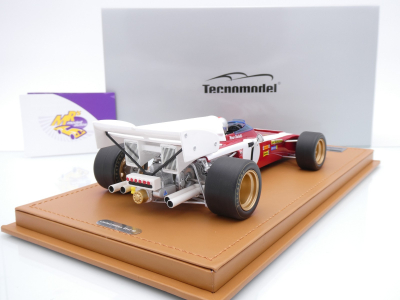Preview: Tecnomodel TM18-321B # Ferrari 312 B2 South Africa GP 1972 " Mario Andretti " 1:18