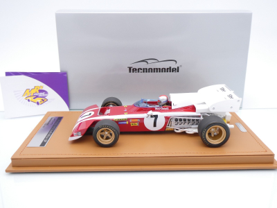 Preview: Tecnomodel TM18-321B # Ferrari 312 B2 South Africa GP 1972 " Mario Andretti " 1:18