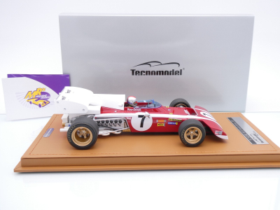 Preview: Tecnomodel TM18-321B # Ferrari 312 B2 South Africa GP 1972 " Mario Andretti " 1:18