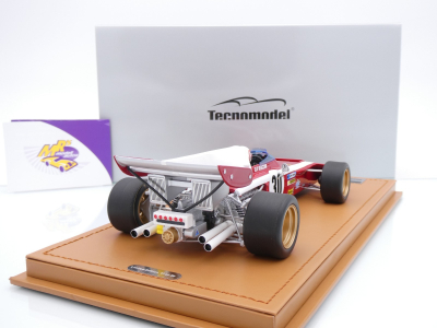 Preview: Tecnomodel TM18-321A # Ferrari 312 B2 Belgium GP 1972 " Clay Regazzoni " 1:18