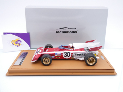 Preview: Tecnomodel TM18-321A # Ferrari 312 B2 Belgium GP 1972 " Clay Regazzoni " 1:18