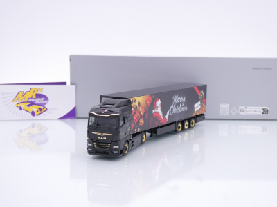 Herpa 319973 # MAN eTGX GM Koffer-Sattelzug " Weihnachtsmodell 2025 " 1:87