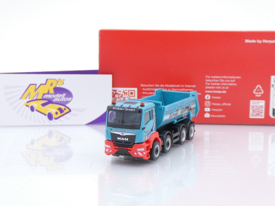 Herpa 319676 # MAN TGS NN 4-achs Meiller Kipper-LKW " Schmuttermair " 1:87