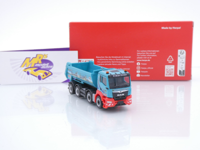 Preview: Herpa 319676 # MAN TGS NN 4-achs Meiller Kipper-LKW " Schmuttermair " 1:87