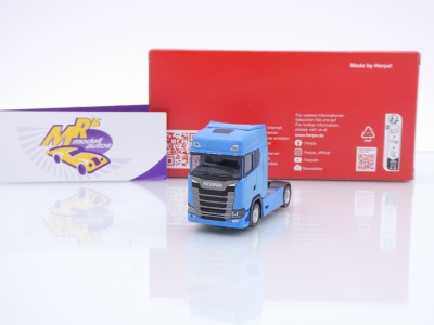 Herpa 306768-006 # Scania CS20 HD 2-achs Zugmaschine " Lichtblau " 1:87