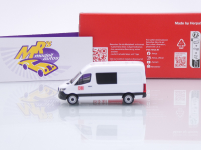 Preview: Herpa 098724 # Mercedes-Benz Sprinter Halbbus HD '18 " DB Deutsche Bahn " 1:87