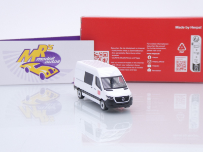 Preview: Herpa 098724 # Mercedes-Benz Sprinter Halbbus HD '18 " DB Deutsche Bahn " 1:87