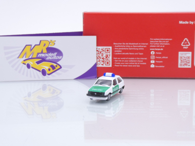 Herpa 099011 # Opel Corsa A 2-Türig Einsatzwagen " Polizei Deutschland " 1:87
