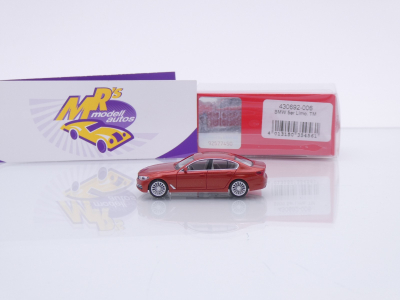Preview: Herpa 430692-006 # BMW 5er (G30) Limousine " Valenciaorangemetallic " 1:87