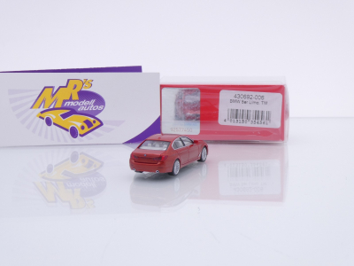 Preview: Herpa 430692-006 # BMW 5er (G30) Limousine " Valenciaorangemetallic " 1:87