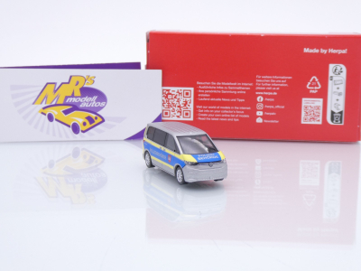 Preview: Herpa 098625 # Volkswagen VW T7 Multivan " Polizeibehörde Plauen Sachsen " 1:87