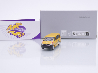 Herpa 960656 # Volkswagen VW T6.1 Bus gelb " Leonhard Weiss " 1:87