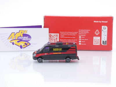Preview: Herpa 098717 # Mercedes Sprinter Kasten " Höhenrettung Tierrettung Essen " 1:87